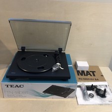 TEAC TN-180BT acionamento por correia Bluetooth toca-discos vinil toca-discos velocidade A3 preto comprar usado  Enviando para Brazil