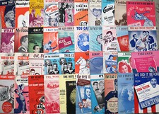 Lot vintage sheet for sale  Clayton