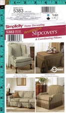 Traditional slipcovers coordin for sale  Yale