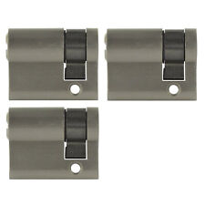 3x Cilindro Medio 40mm 30/10 (Ajustable) + 15 Llave Cerradura Cierre Igual comprar usado  Enviando para Brazil