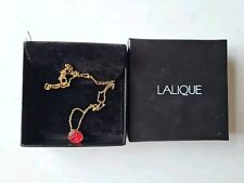 Lalique pivoine necklace for sale  LONDON