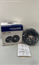 Subwoofer Alpine 10" polegadas BassLine Series carro único | SWA-10S4 comprar usado  Enviando para Brazil