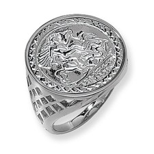Sterling silver george for sale  WORKSOP
