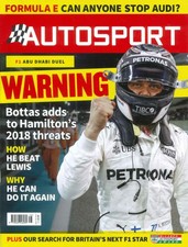 UK Autosport Magazine: Valtteri Bottas, L. Hamilton, F1 Abu Dhabi Duel, 30.11.17 segunda mano  Embacar hacia Mexico