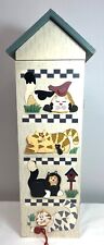 Handcrafted wooden cat for sale  Deerfield