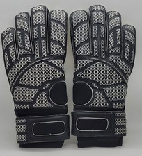 Luvas de goleiro de futebol, design geométrico preto, tamanho 10, novas, nunca usadas comprar usado  Enviando para Brazil