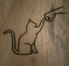 Katze deko bild gebraucht kaufen  Oberhaid