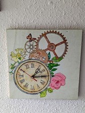 Steampunk wall clock for sale  PETERBOROUGH