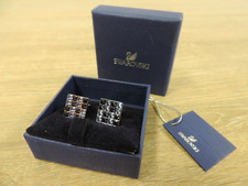Swarovski blue checkered for sale  COLCHESTER