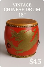Chinese dragon drum for sale  Citrus Heights