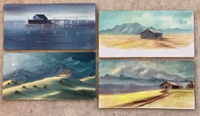 Vintage set paintings for sale  San Diego