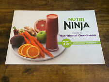 2014 Nutri Ninja Guide To Nutritional Goodness Recipes Cookbook Cook Book comprar usado  Enviando para Brazil