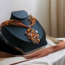 Halskette modekette bänderket gebraucht kaufen  Frankfurt (Oder)