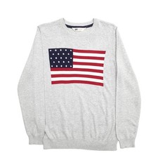 American flag crewneck for sale  UK