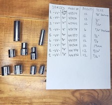 Craftsman series sockets for sale  Saint Louis