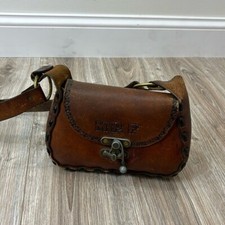 Vintage brown leather for sale  Hooksett