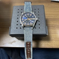 Relógio Diesel pulseira denim 10 barras comprar usado  Enviando para Brazil