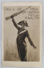Cartolina carabinieri reali usato  Morra de Sanctis
