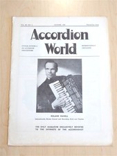 Accordion october 1946 for sale  Auburn