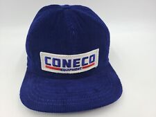 Używany, Vintage Coneco Equipment Sztruks Snapback Czapka Canada Company Co Męska Niebieska na sprzedaż  Wysyłka do Poland