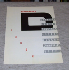 Daihatsu range brochure for sale  WELLING
