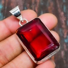 "Colgante de joyería hecho a mano granate de piedras preciosas de Mozambique de 1,70" segunda mano  Embacar hacia Mexico