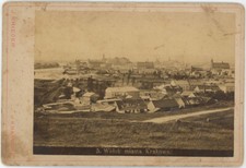 Armario Kriegor Circa 1880. Vista De La Ciudad De Cracovia. Cracovia. Polonia., usado comprar usado  Enviando para Brazil