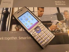 Telefon komórkowy Nokia E50-2 RM-171 srebrny, w komplecie z oryginalnym opakowaniem!!! na sprzedaż  Wysyłka do Poland