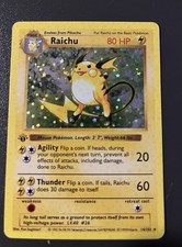 Pokemon karten raichu gebraucht kaufen  Lehrte