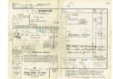 Frachtbrief 1907 münchen gebraucht kaufen  Kassel