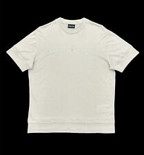 Camiseta Emporio Armani masculina ajuste regular logotipo bege comprar usado  Enviando para Brazil