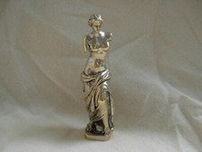 ANTIQUE FRENCH SILVERED BRONZE WAX SEAL,"VENUS DE MILO", 19th CENTURY. comprar usado  Enviando para Brazil