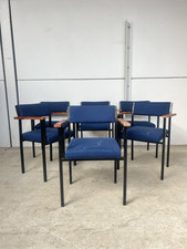 Usado, Antigo Conjunto de 6 Poltronas Estilo Robin Day do Final do Século Cadeiras de Jantar Dinamarquesas comprar usado  Enviando para Brazil
