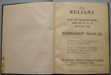 Reliant regal iii for sale  BATLEY
