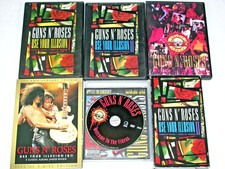 Lote DVD VHS Appetite For Democracy Guns N' Roses Use Your Illusions concerto ao vivo, usado comprar usado  Enviando para Brazil