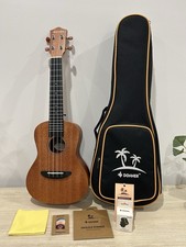 Ukulele Donner completo com afinador, palhetas, cordas de carbono, bolsa de transporte e alça NOVO, usado comprar usado Ukulele Donner completo com afinador, palhetas, cordas de carbono, bolsa de transporte e alça NOVO, usado comprar usado  Enviando para Brazil