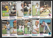 1973 OPC 73 O PEE CHEE MLB CARTÃO DE BEISEBOL ERRO E VARIAÇÃO 133-264 VER LISTA comprar usado  Enviando para Brazil