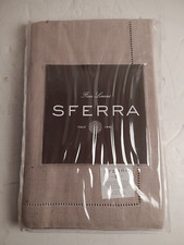 Conjunto de quatro guardanapos de jantar Sferra Festival 20 x 20 polegadas naturais fechados e novos comprar usado  Enviando para Brazil