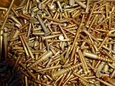 Brass wood screws for sale  SUTTON COLDFIELD