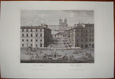 Stampa antica old usato  Roma