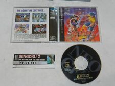 Sengoku 2 Neo Geo CD NeoGeo Jogo EUA Versão de Lançamento Completa na Caixa com Cartão de Lombada comprar usado  Enviando para Brazil