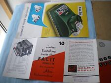 28187 prospekt facta gebraucht kaufen  Ottendorf-Okrilla