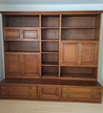 Wohnzimmer schrankwand eiche gebraucht kaufen  Sonthofen