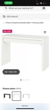 Ikea malm dressing for sale  LONDON