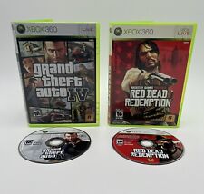 Lote de 2 Xbox 360 GTA IV e Red Dead Redemption sem mapas/manuais testados funciona muito bom estado usado comprar usado  Enviando para Brazil