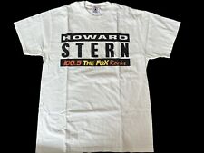 Camiseta Howard Stern ponto único branca masculina GRANDE Sirius Radio Shock Jock vintage, usado comprar usado  Enviando para Brazil