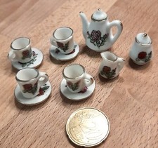 Kaffeeservice porzellan miniat gebraucht kaufen  Esslingen am Neckar