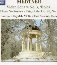 Violin Sonata No. 3 (Stewart, Kayaleh) CD (2007) comprar usado  Enviando para Brazil