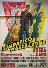 Simpatico mascalzone manifesto usato  Torino