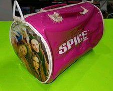 Bolsa tote esportiva vintage Spice Girls vinil rosa quente década de 1990 Y2K rara!  comprar usado  Enviando para Brazil